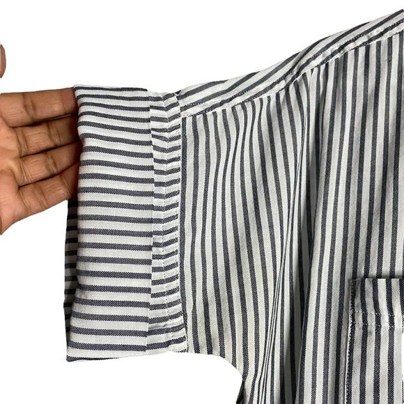 Madewell Women's Courier Shirtdress in Stripe - Picture 5 of 10